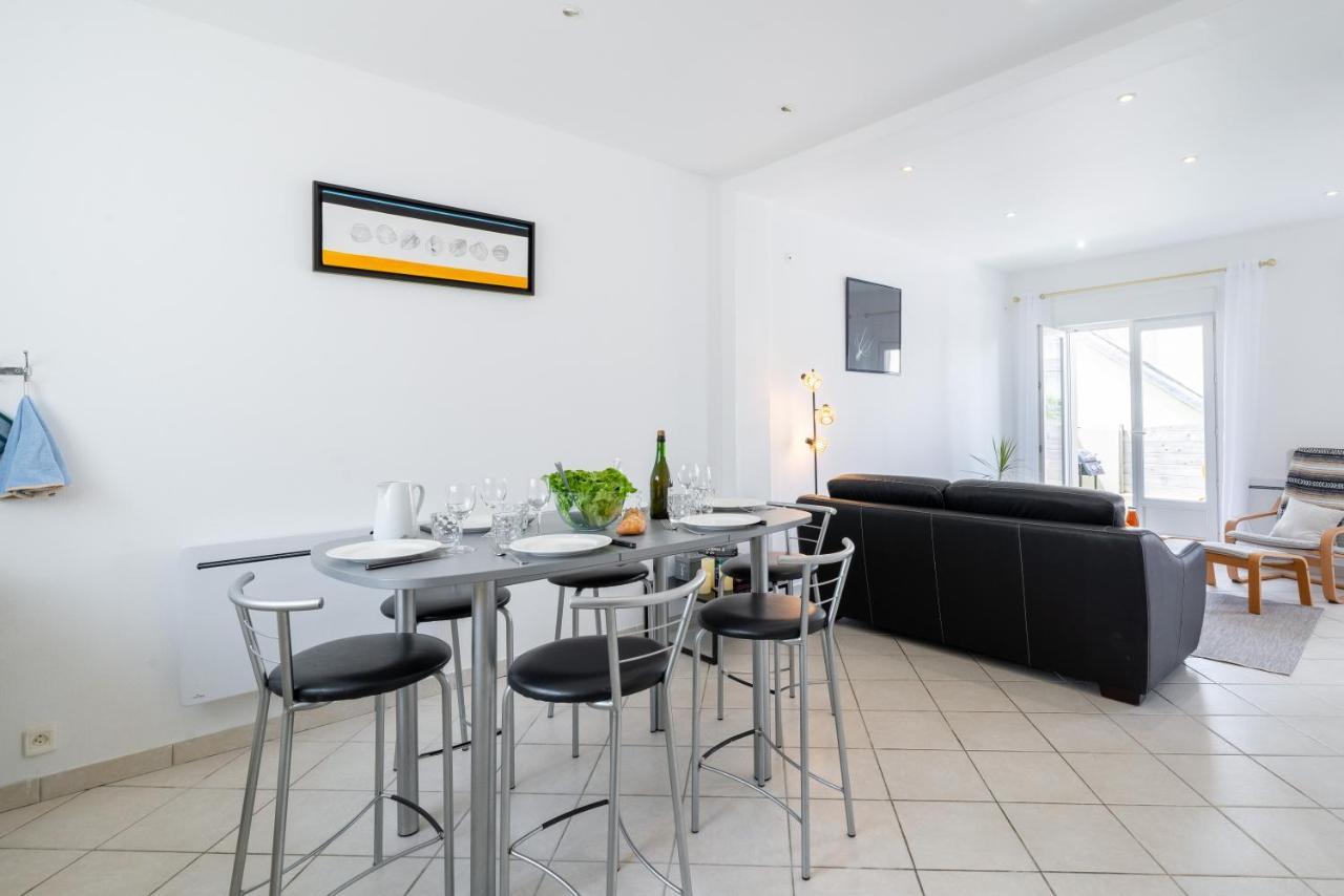Les Bleuets - Duplex Avec Vue Mer Pleneuf-Val-Andre Exterior foto