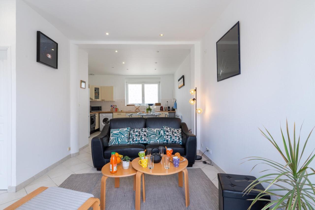 Les Bleuets - Duplex Avec Vue Mer Pleneuf-Val-Andre Exterior foto